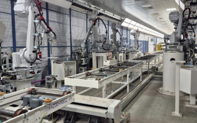 Revamping linea di trasporto con stazioni di sigillatura automatica robotizzata
